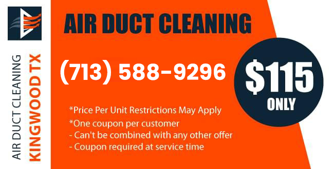 Coupon Air Duct Cleaning Service Kingwood TX